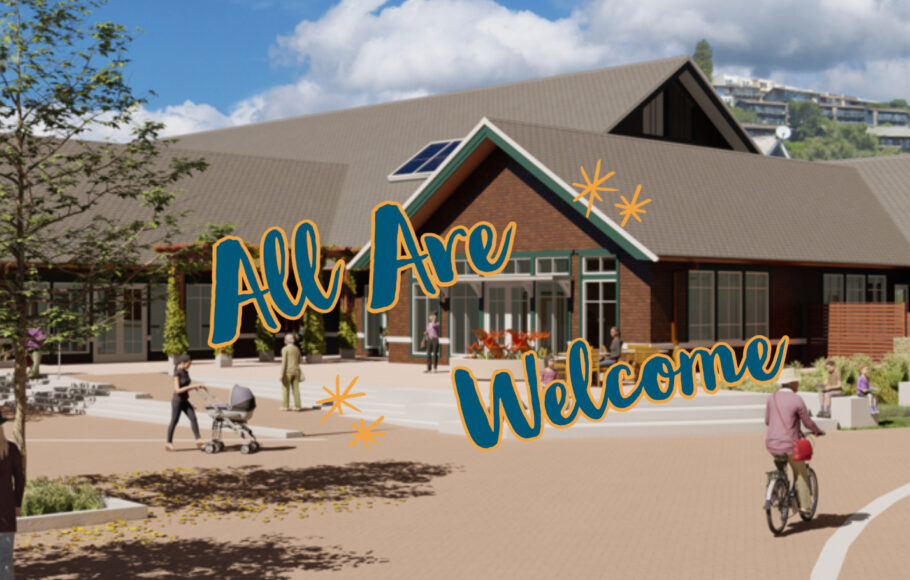 all are welcome at the library
