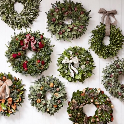 wreath silent auction