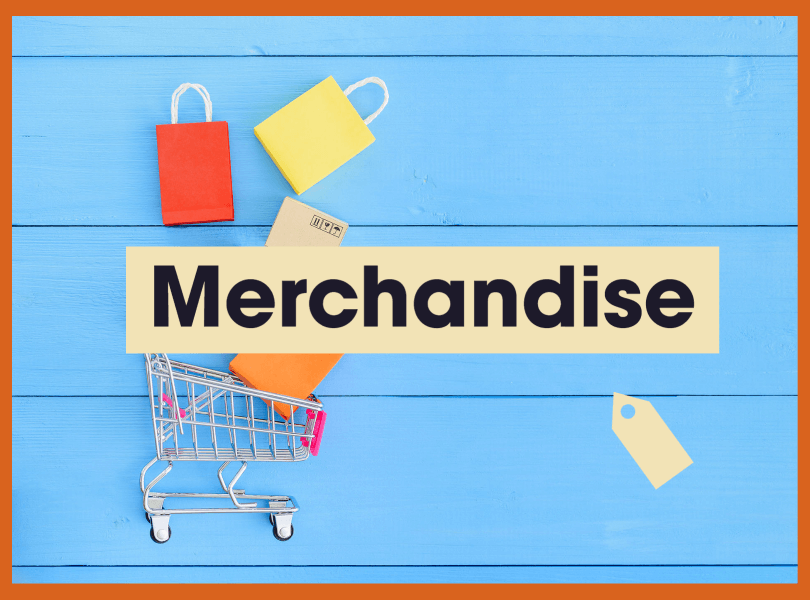 merchandise sales corner books
