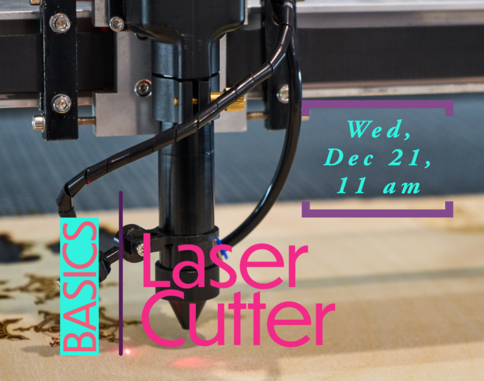 Join our laser cutter demo session