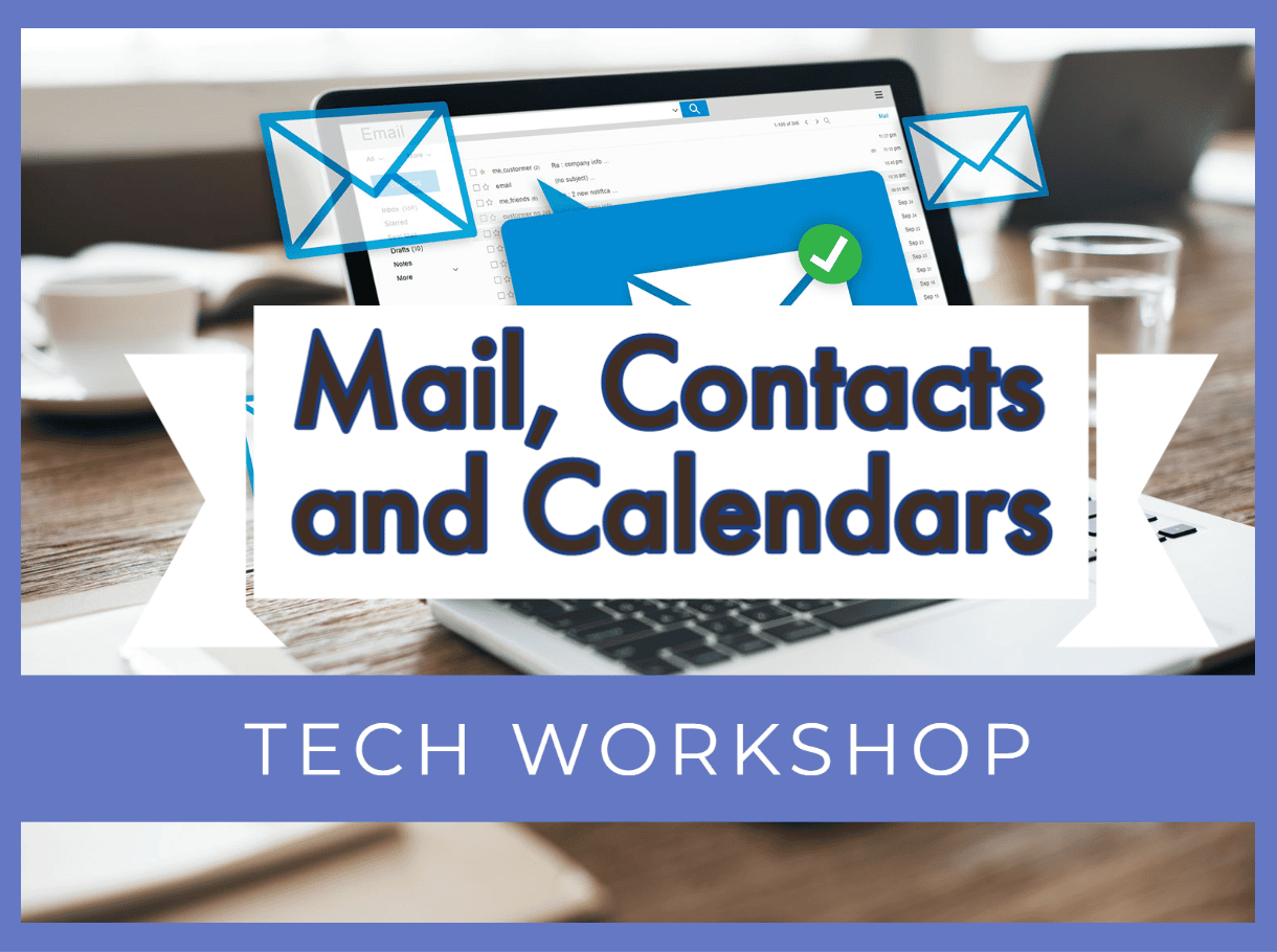 mail contacts calendars workshop