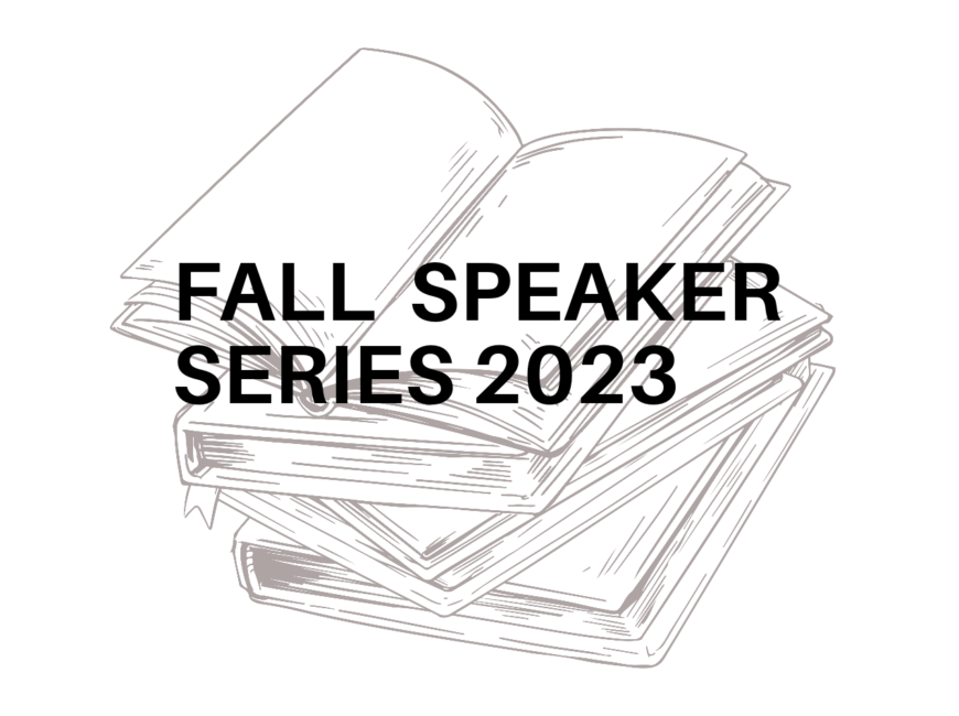 fall speaker series